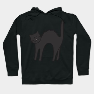 Halloween Black Cat Hoodie